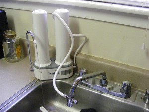 fluoride filter for sink